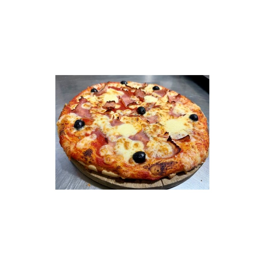 Pizza Tomate, Mozzarella, Jambon. Italia Diffusion